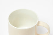 Character Cover Mug (450ml) - Ivory Bear