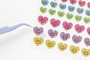 Sticker Epoxy Jewely Clover Heart