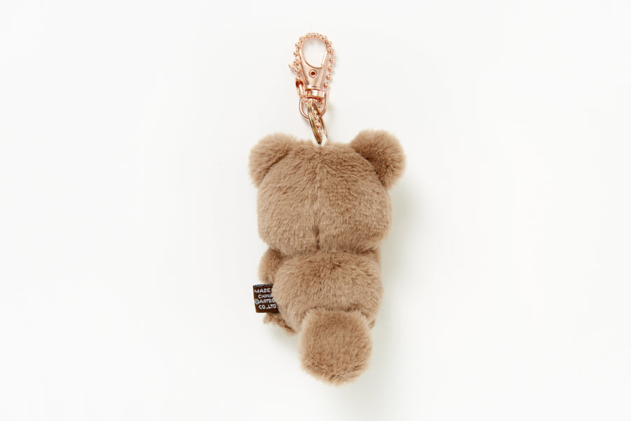 KEYRING ANIMAL SOFT SERIES BROWN SQUIRREL