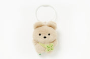 Bag Charm Bear with Clover