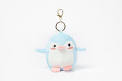 Bag Charm I LOVE YOU FAT GUIN BLUE