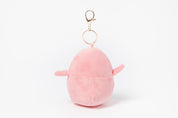 KEYRING I LOVE YOU FAT GUIN PINK