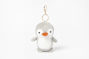 KEYRING ILY PENGUIN GREY