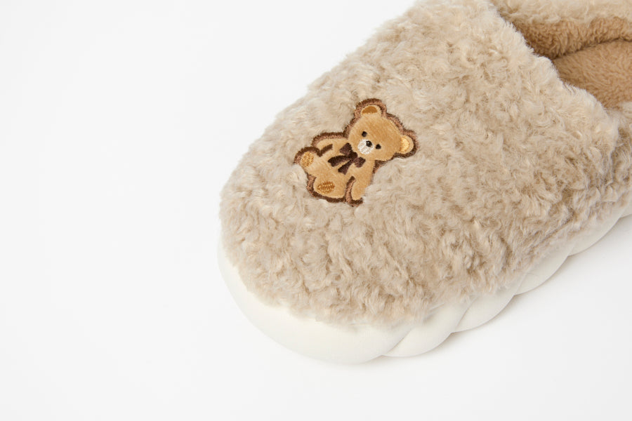 Cloud Slippers: Bear Patch