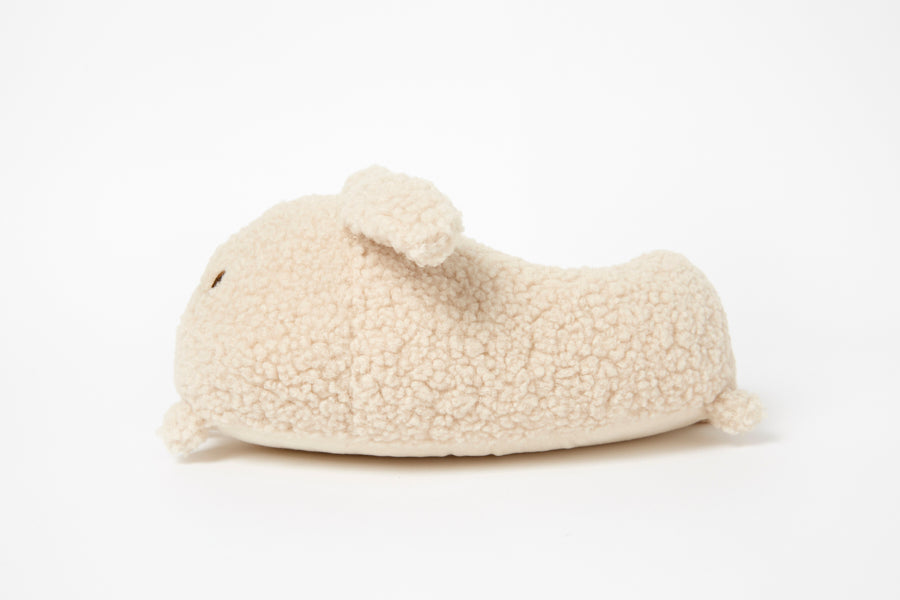 Soft Malang Slippers: Puppy (Beige)