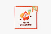 Christmas Pop-Up Card - Gift Santa