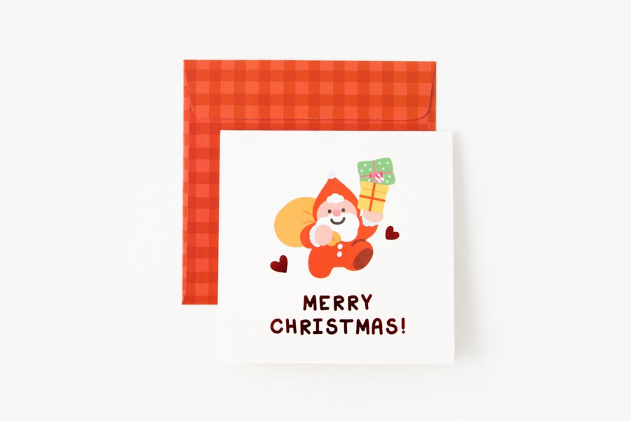 Christmas Pop-Up Card - Gift Santa