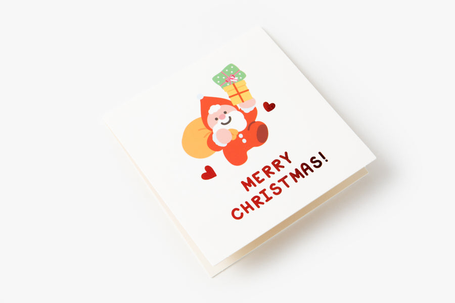 Christmas Pop-Up Card - Gift Santa