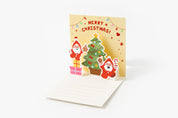 Christmas Pop-Up Card - Gift Santa