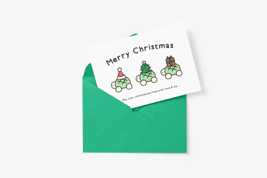 Christmas Card Simple Turtle