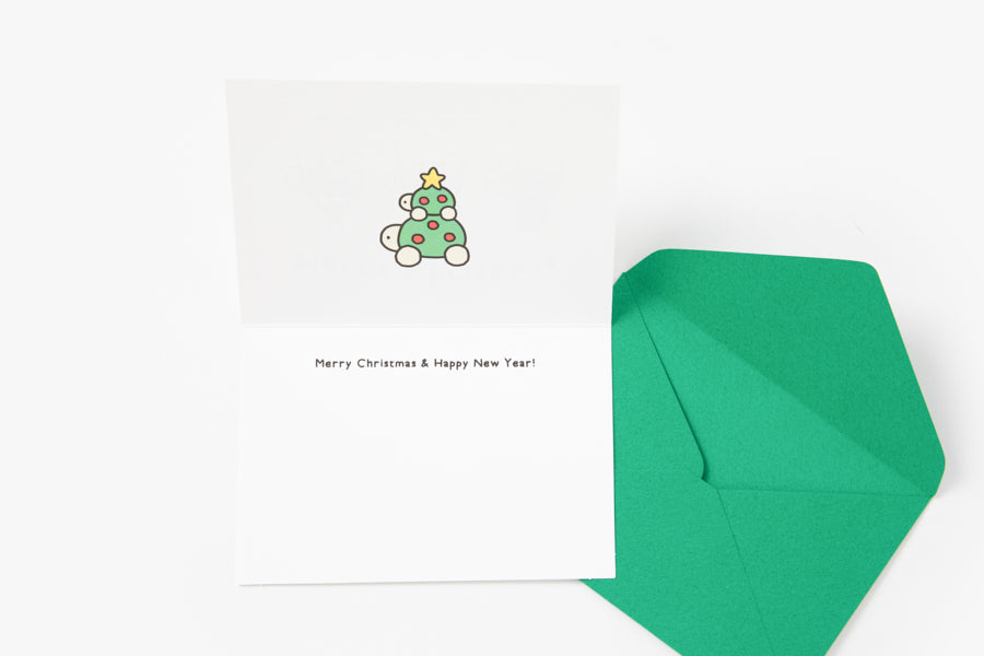 Christmas Card Simple Turtle