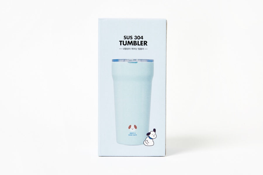 Handy Tumbler (532ml) - Blue Puppy