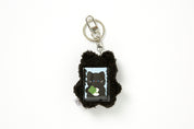 Bag Charm Fluffy Friends Black Cat