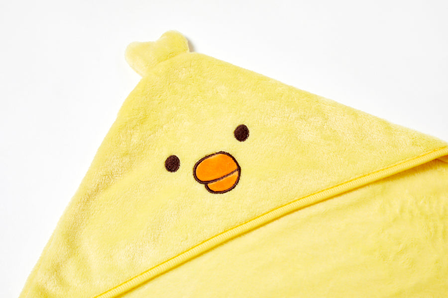 Hooded Blanket - Baby Iren (Yellow)