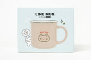 Mug Colour Line Collection - Beige Cat