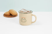 Mug Colour Line Collection - Beige Cat