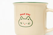 Mug Colour Line Collection - Beige Cat