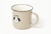 Mug Line Colour Collection - Grey Dog