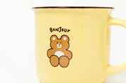 Mug Colour Line Collection - Yellow Bear