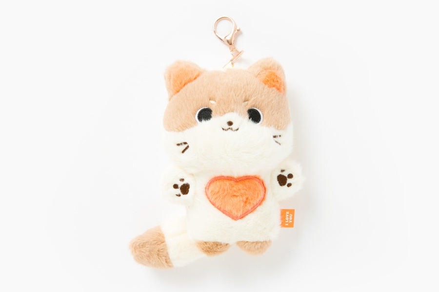 Bag Charm Cushion Raccoon