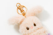 MINI KEYRING WIRE EARS PINK RABBIT