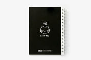 Spiral Notebook - Cat (Black)