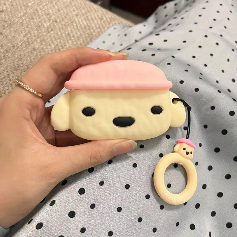 AirPods Case Pro / Pro2 Silicone Puppy Ivory