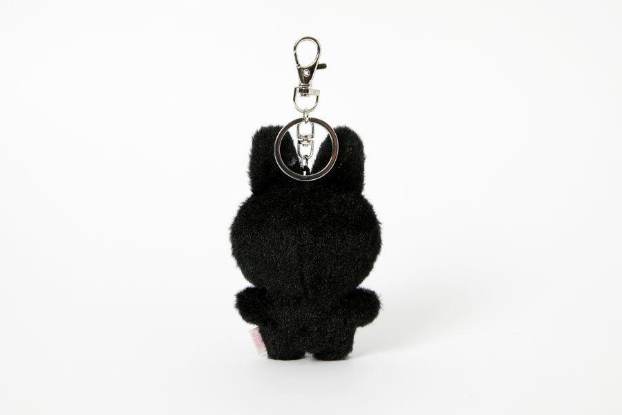 MINI KEYRING RIBBON RABBIT BLACK