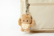 BAG CHARM MUSCLE SERIES BEAR