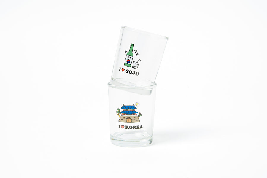 Soju Glass Set (75ml): Gyeongbokgung Palace