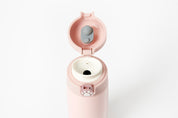 Paw Button Tumbler (450ml) - Pink Cat