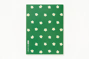 Green Daisy Notebook