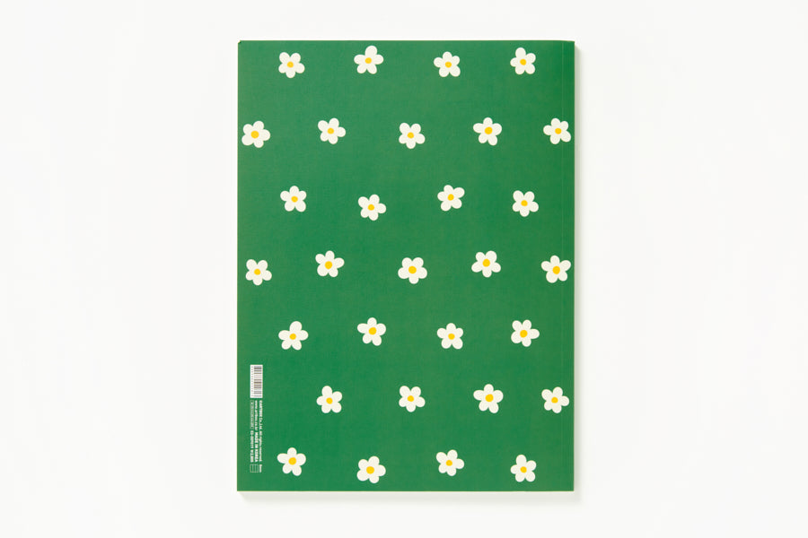 Green Daisy Notebook