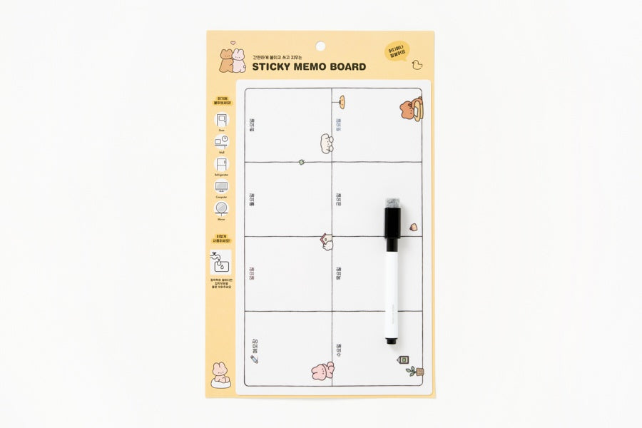 STICKY MEMOBOARD GOMI