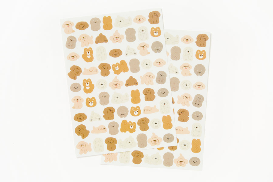 Squishy Puppy Sticker Sheet