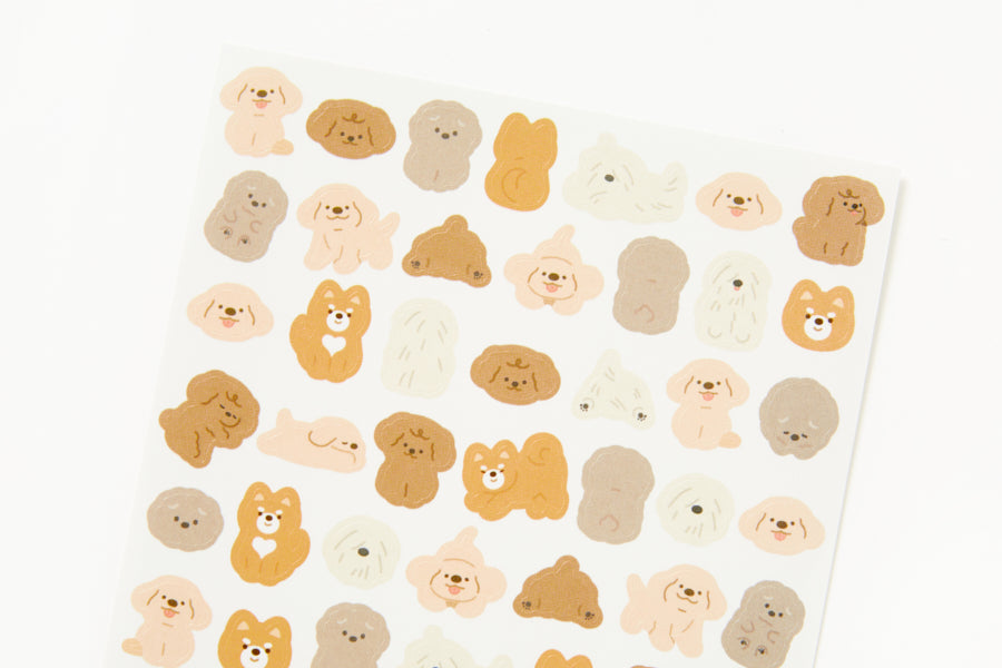 Squishy Puppy Sticker Sheet