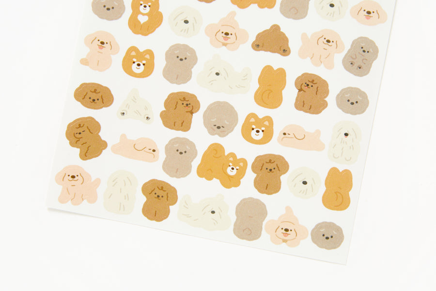 Squishy Puppy Sticker Sheet