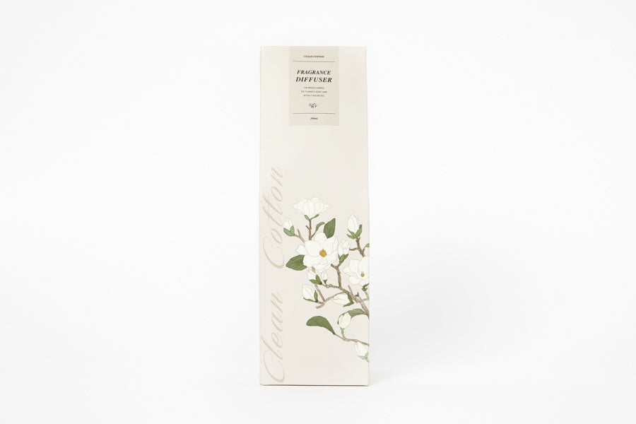 Fragrance Diffuser 200ml (Clean Cotton)