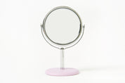 Round Standing Desk Mirror (Glitter Cat)