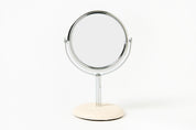 Round Standing Desk Mirror (Bichon)