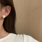 Earrings Cheese & Egg