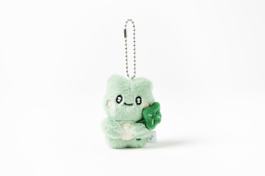 MINI KEYRING CLOVER LUCKY FROG