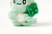 MINI KEYRING CLOVER LUCKY FROG