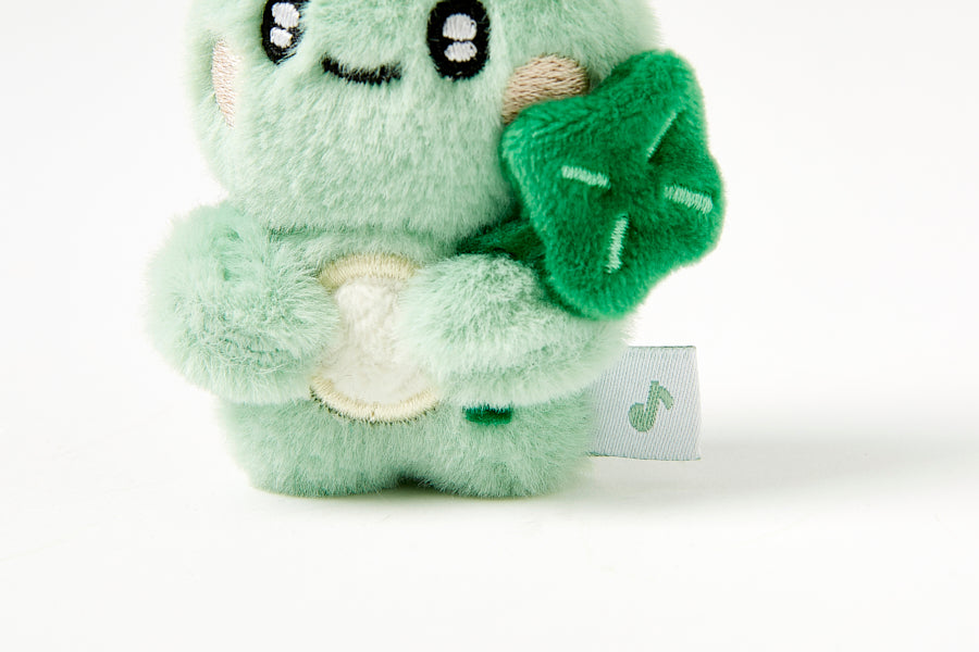 MINI KEYRING CLOVER LUCKY FROG