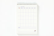 4-Month Study Planner - Rabbit Headphones