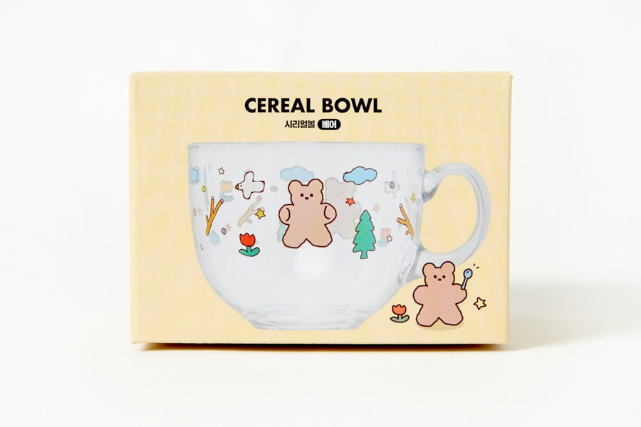 Cereal Bowl (470ml) - Nature Bear