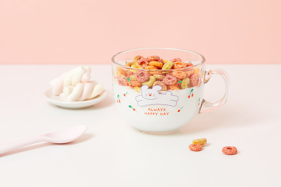 Cereal Bowl (470ml) - Cherry Bunny