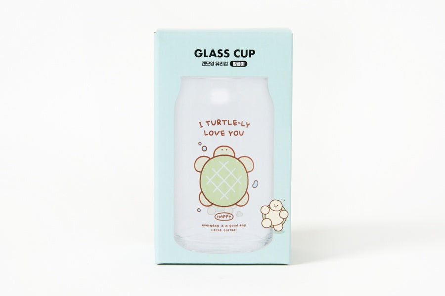 Can Glass Cup (470ml) - Turtle