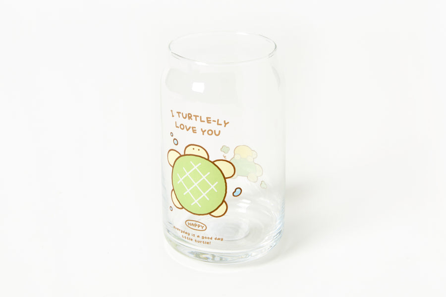 Can Glass Cup (470ml) - Turtle