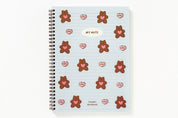 Spring Notebook - Heart Bear